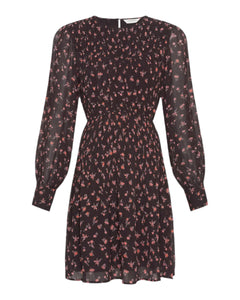 Evelda Orabella Short Dress Aop - Desert Rose Flw