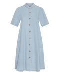 Jolene Elena 2/4 Shirt Dress - Light Blue Wash