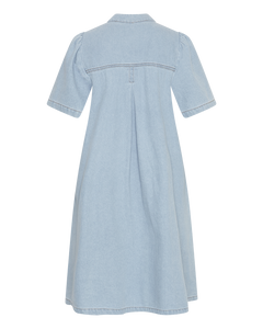 Jolene Elena 2/4 Shirt Dress - Light Blue Wash
