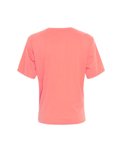 Melea Icon Tee - S Coral S Pink