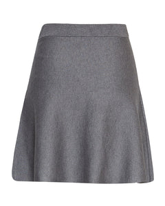 Mercy East Skirt - Medium Grey Melange