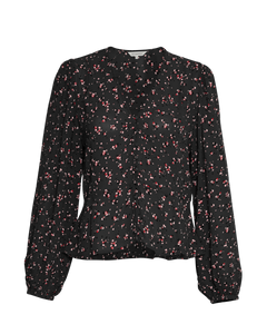 Orabella Shirt Aop - Black Flower