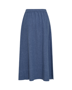 Pennie Ginia HW Skirt - V Indigo Mel