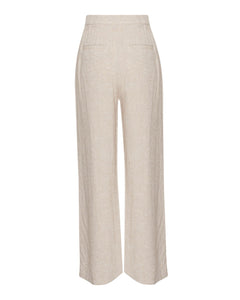 Pennie Ginia Hw Pants - Sand Melange