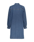 Rylan Elena Shirt Dress - Mid Blue Wash