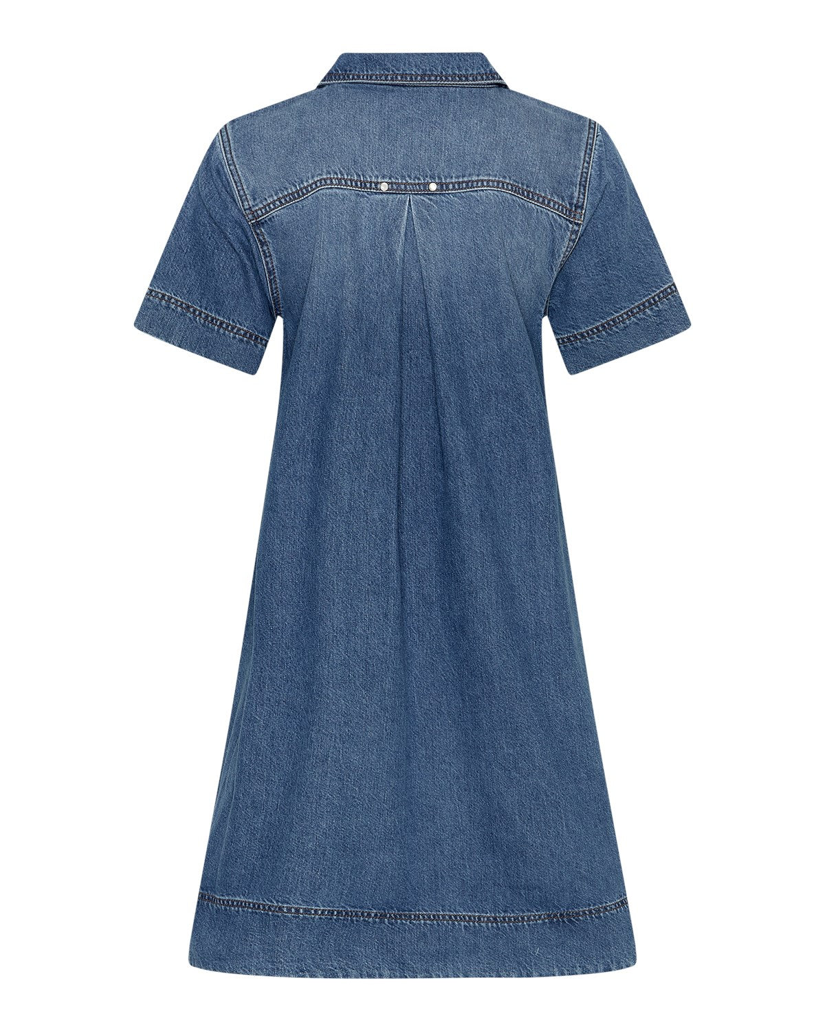 Turo Alena 2/4 Dress - Mid Blue Wash