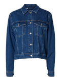 Cena Ls Jacket - Medium Blue Denim