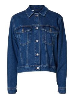 Cena Ls Jacket - Medium Blue Denim