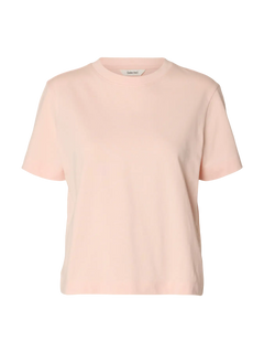 Essential Ss Boxy Tee - Pale Dogwood