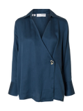 Jolly Ls Wrap Top B - Key Largo