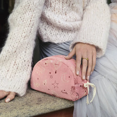 Makeup Bag Medium - Pink Theatre Magic