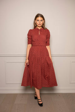 Madison Dress - Cinnamon