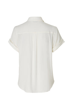 Majan Ss Shirt - Clear Cream