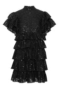 Majesty Mini Dress - Black Lace
