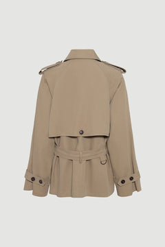Majorstuen Trench Short - Khaki