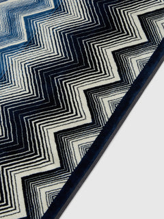 Marea Bath Mat - Blue/White