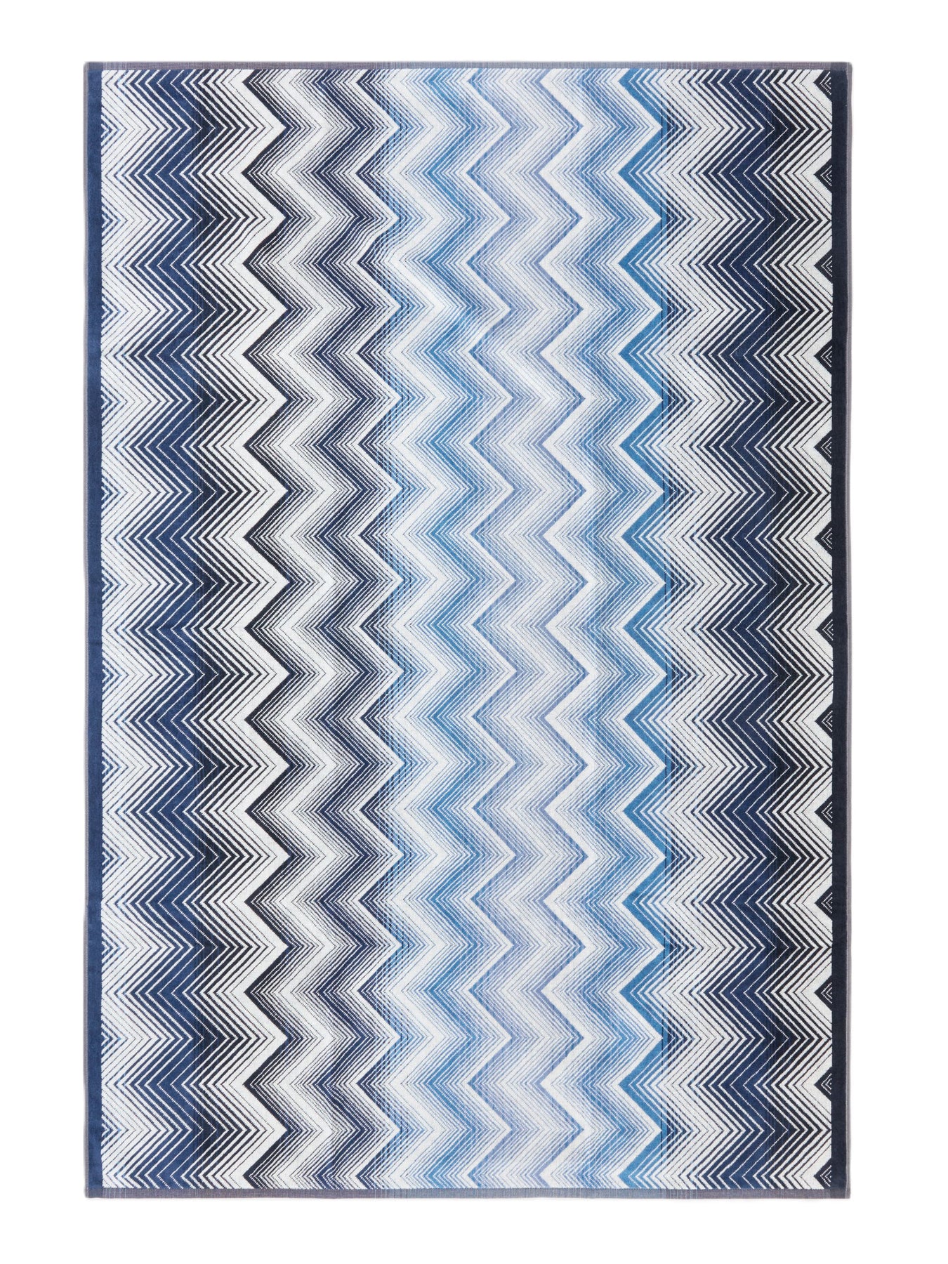 Marea Bath Sheet - Blue/White