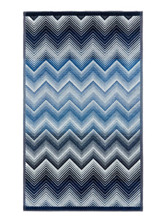 Marea Bath Towel - Blue/White