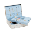 Margaret Jewelry Box - Sky Blue