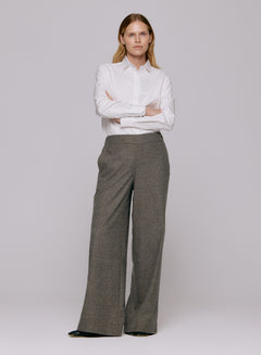 Mathilde Trouser - Grey Stripe