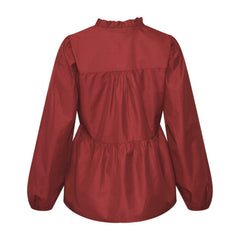 Matti Blouse - Dusty Mahogany