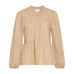 Matti Blouse Poplin - Sand