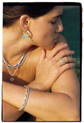 Serena Bracelet X Evil Eye - Greek Blue