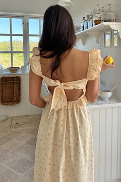 Melbaic Dress - Yellow