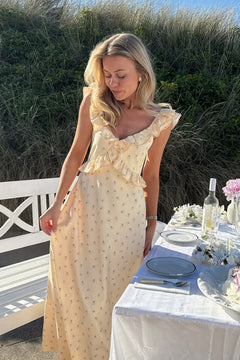 Melbaic Dress - Yellow