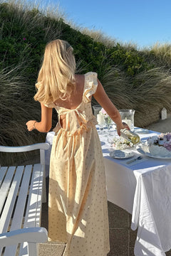Melbaic Dress - Yellow