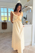 Melbaic Dress - Yellow