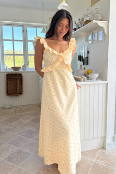 Melbaic Dress - Yellow