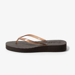 Tapered Platform Transparent - Brown Trans