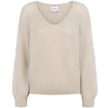 Milana Ls Alpaca Pullover - Beige