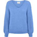 Milana Ls Alpaca Pullover - Sky Blue