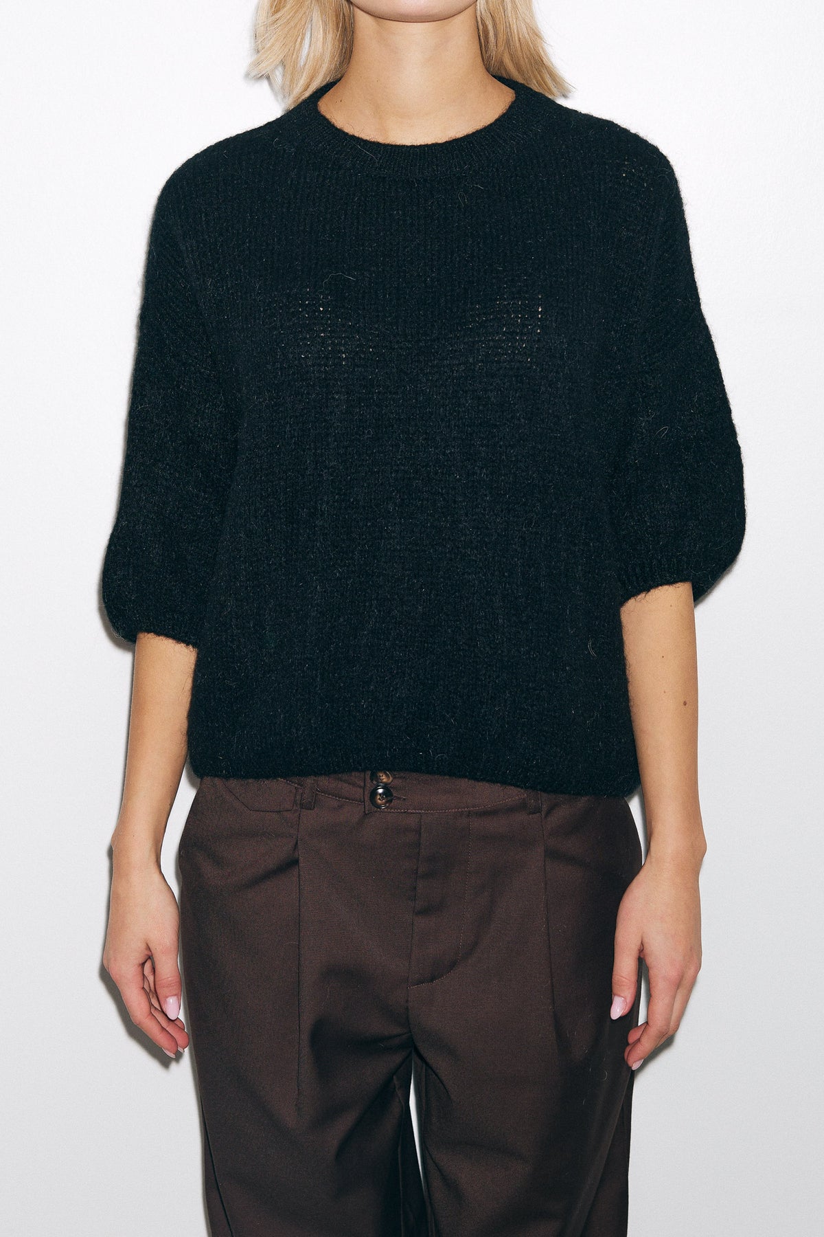 Mimi Knit Jumper - Black