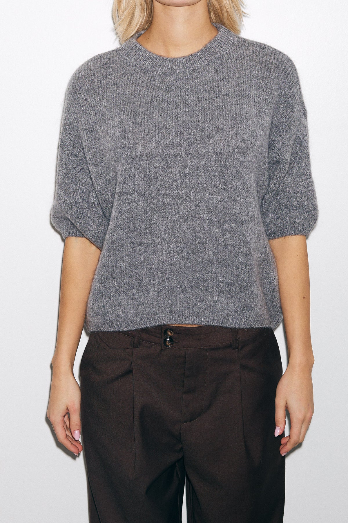 Mimi Knit Jumper - Grey