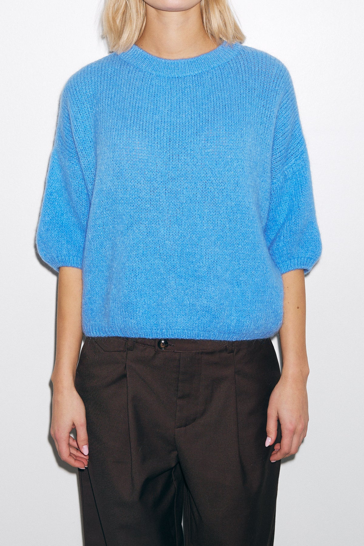 Mimi Knit Jumper - Sky Blue