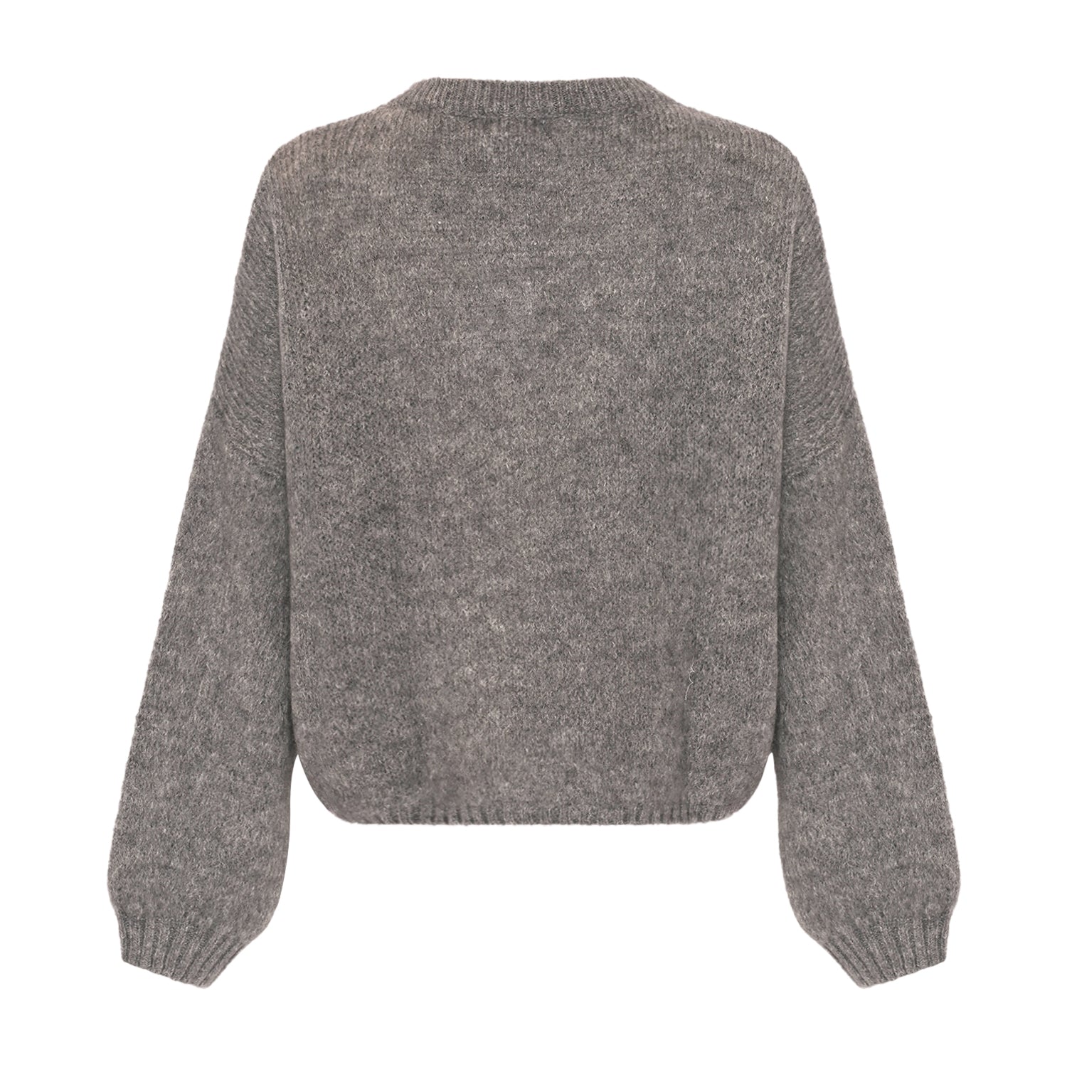 Mimi Ls Knit - Grey