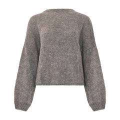 Mimi Ls Knit - Grey
