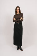 Juliette Long Skirt - Black