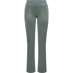 Layla Low Rise Flare Pocketed - Chinois Green