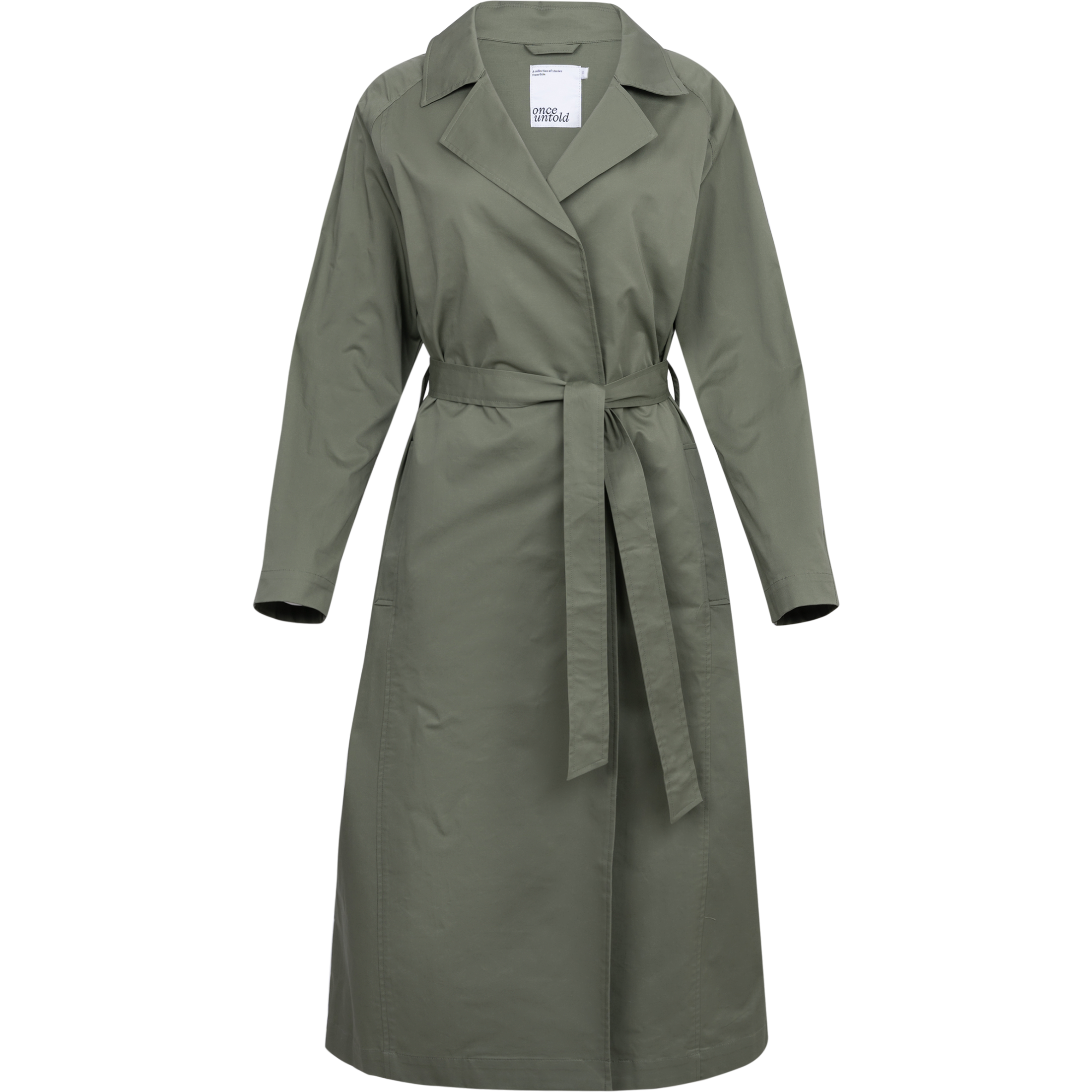 Skygge Trenchcoat - Olive Night