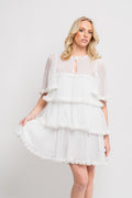 Flow Dress -  White