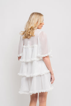 Flow Dress -  White