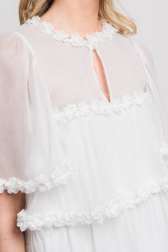 Flow Dress -  White