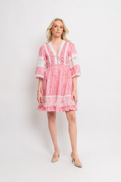 Eden Dress -  Seer Pink