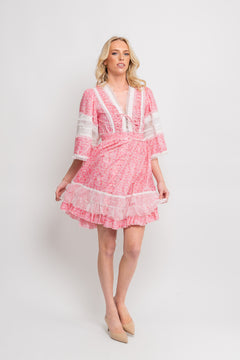 Eden Dress -  Seer Pink