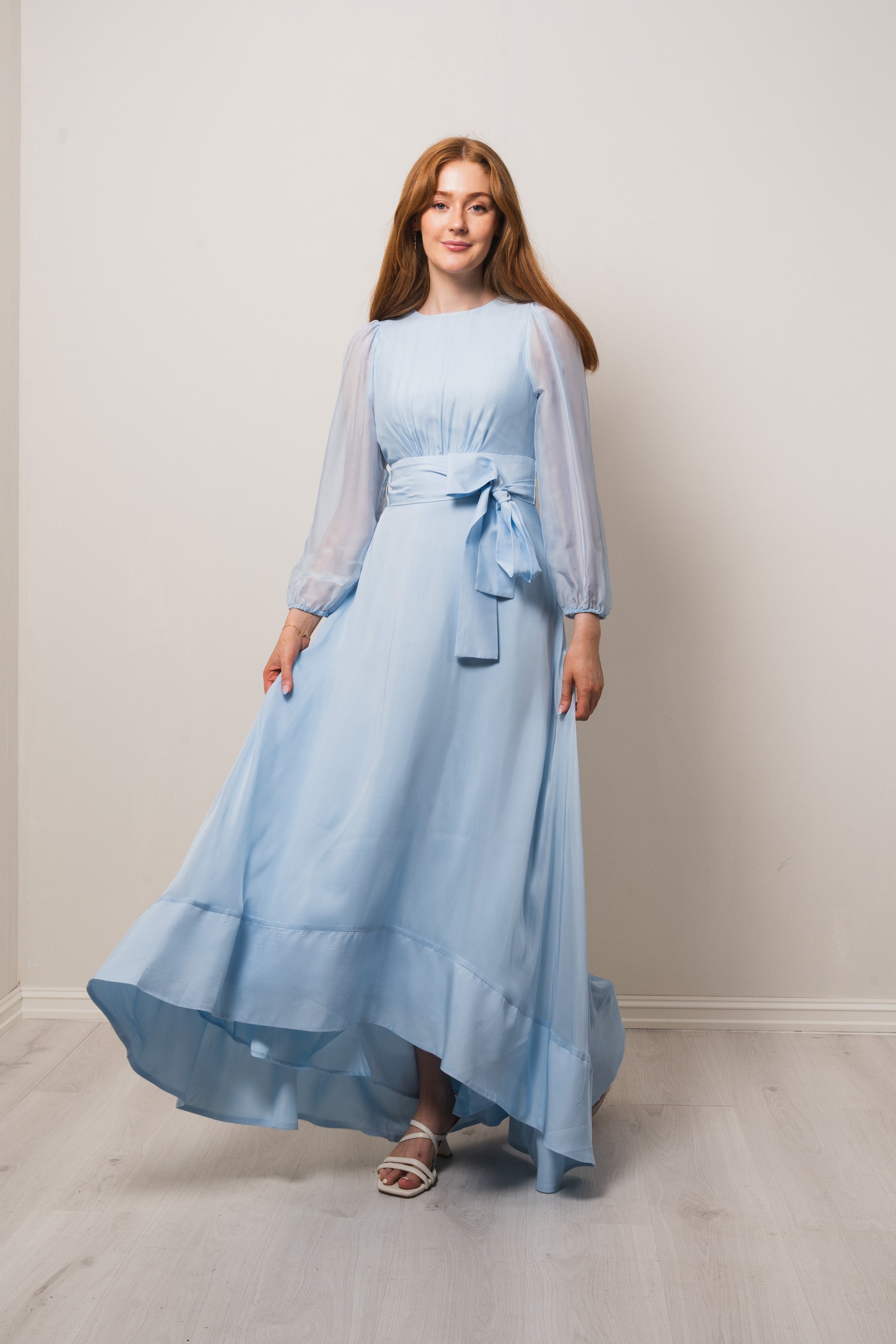 Sage Dress - Ice Blue