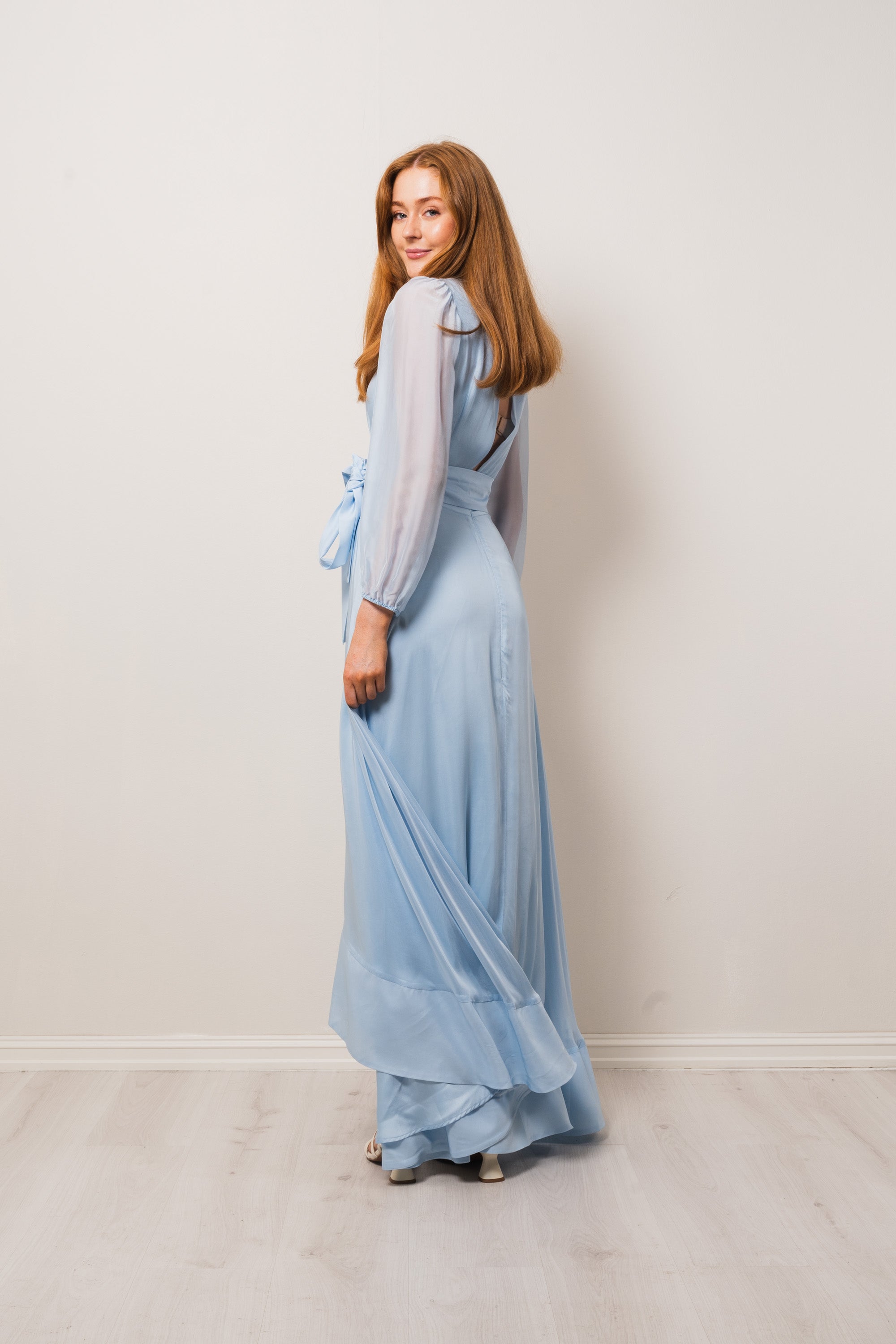 Sage Dress - Ice Blue